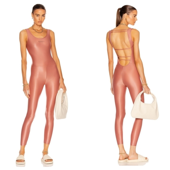 Koral Jet Infinity Jumpsuit in Sand Sz S